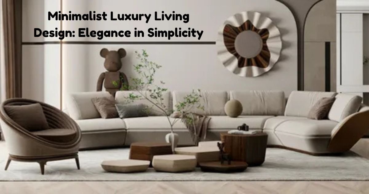 Minimalist Luxury Living Design: Elegance in Simplicity